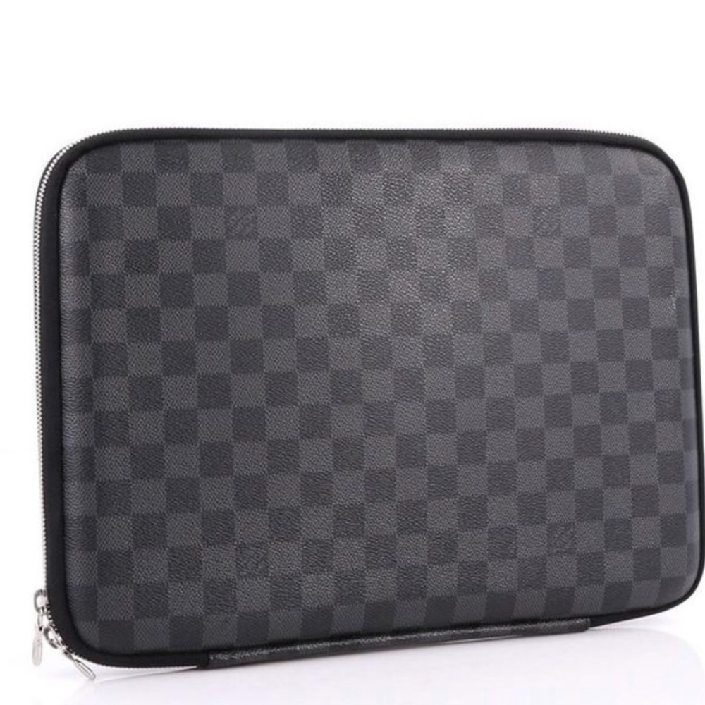 Louis Vuitton Laptop Sleeve Damier Graphite
